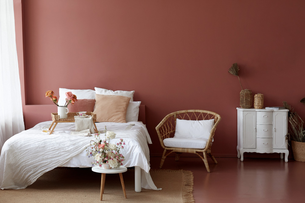 idées pour bien dormir grâce à la couleur de chambre adulte zen